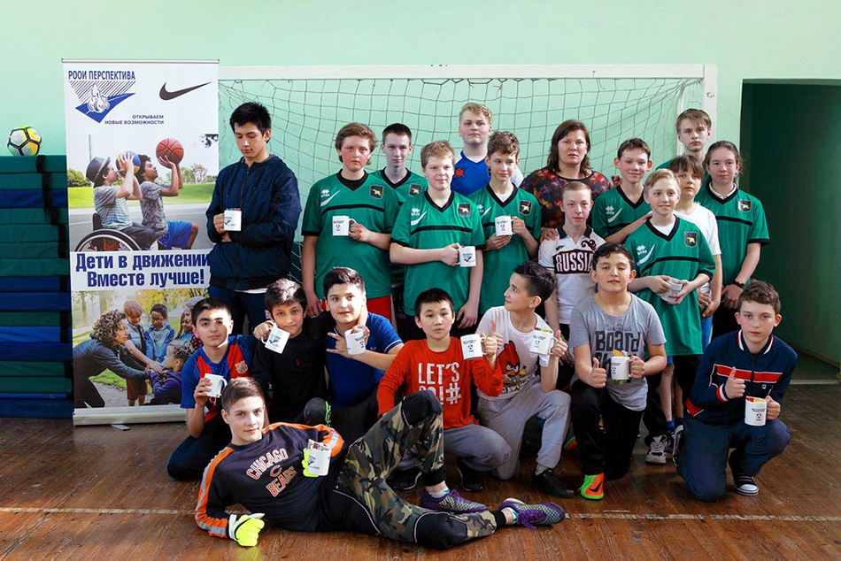 В Петербурге состоялся инклюзивный футбольный турнир