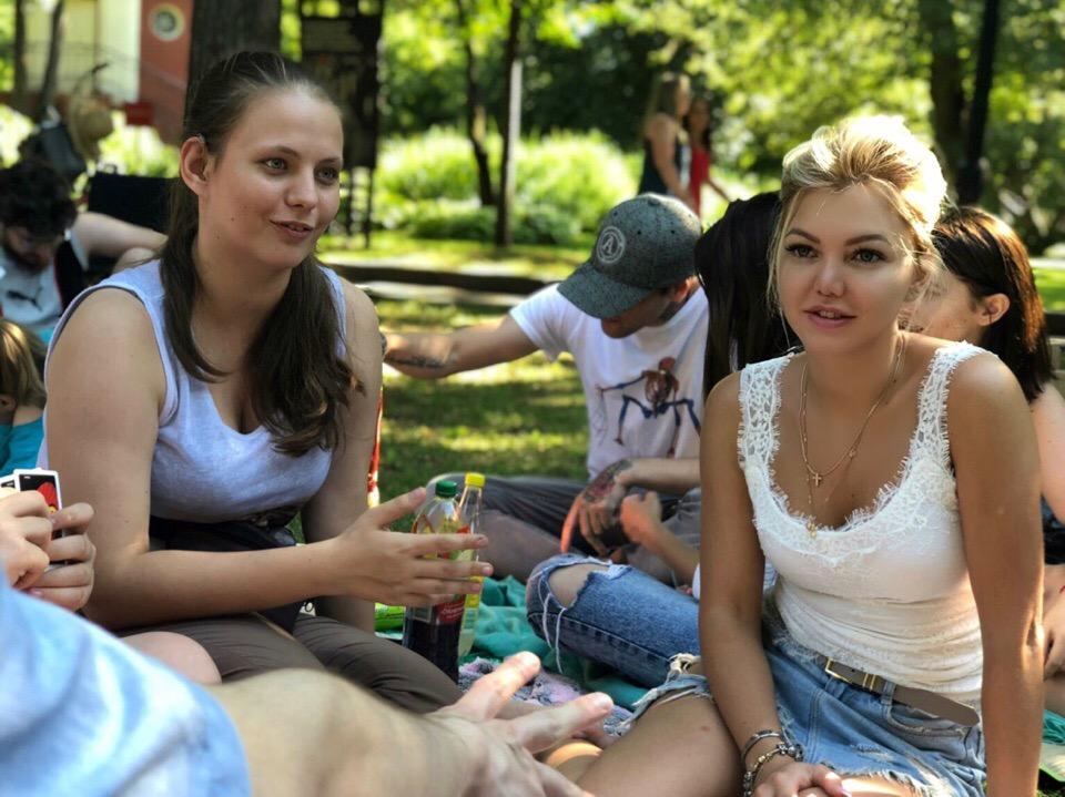Встреча в парке Горького
