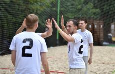 В Сокольниках прошел благотворительный турнир по пляжному волейболу
