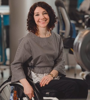 Ксения Овсянникова, заслуженный мастер спорта по паралимпийскому фехтованию