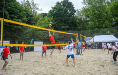 VI благотворительный турнир по пляжному волейболу в Сокольниках