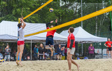 VI благотворительный турнир по пляжному волейболу в Сокольниках