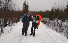 «Тяжело, холодно, но мне понравилось»: первый поход Кости Рыбакова