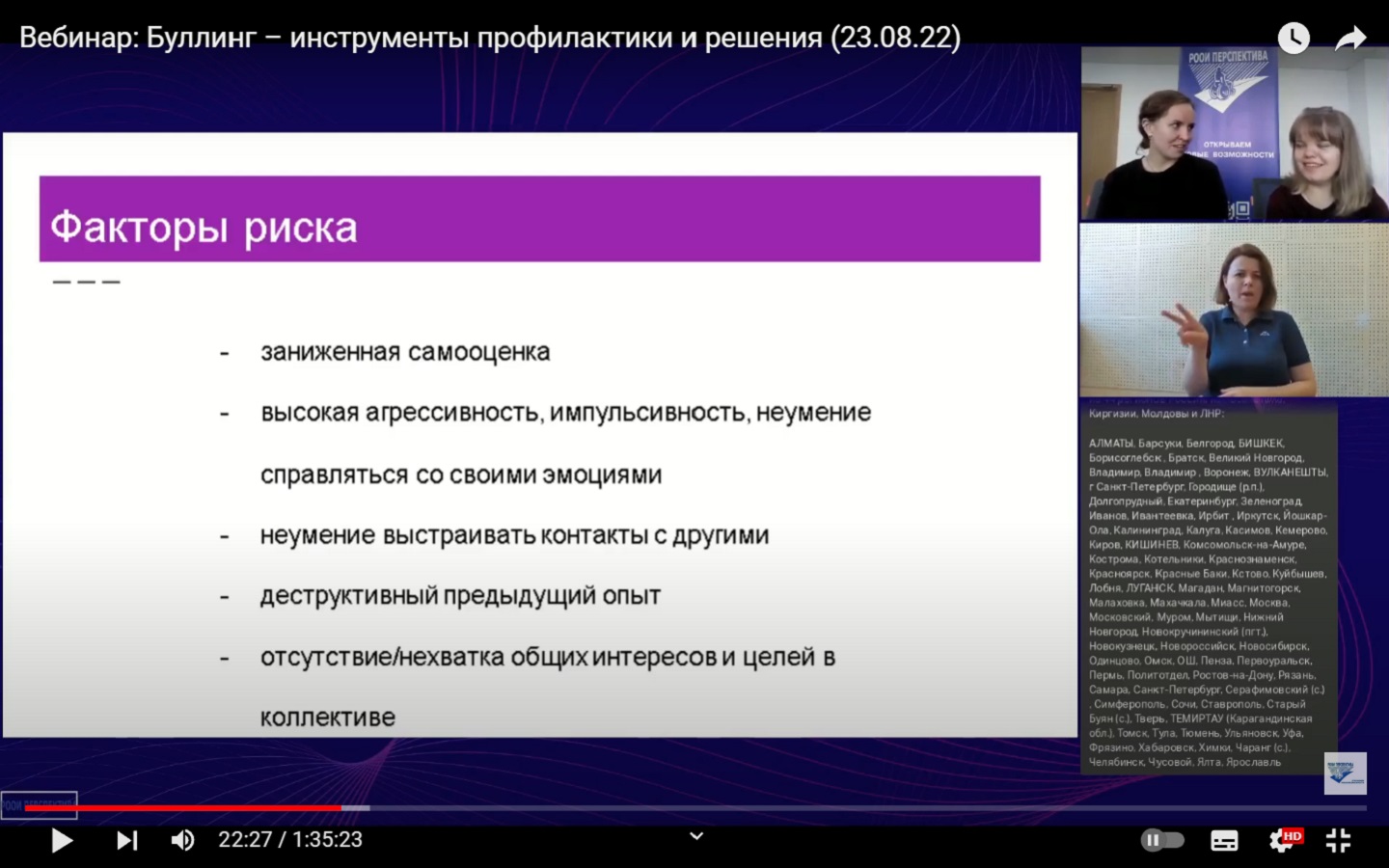 Буллинг: причины возникновения и инструменты профилактики - РООИ  «Перспектива»