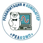 Логотип: Институт профессиональной реабилитации и подготовки персонала ВОС "РЕАКОМП"