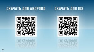 QR-коды для скачивания мобильного приложения, формирующего Паспорт доступности объекта
